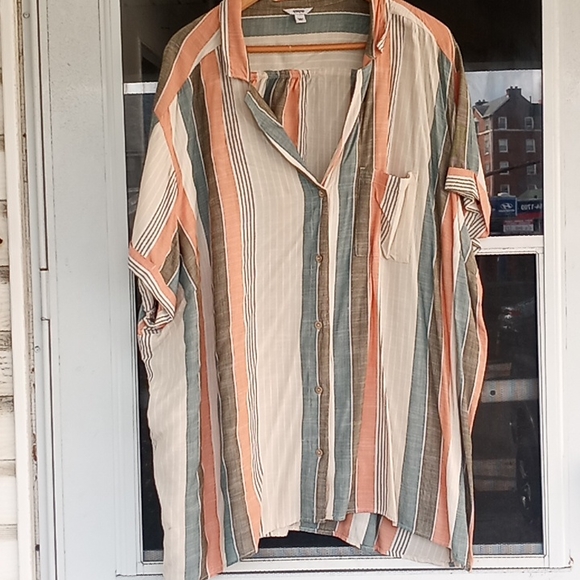 Women's Plus Size Blouse - Picture 1 of 5